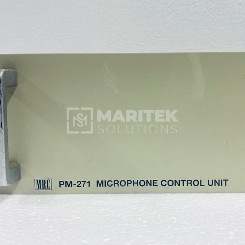 MRC PM-271 Microphone Control Unit_6 MRC PM-271 Microphone Control Unit