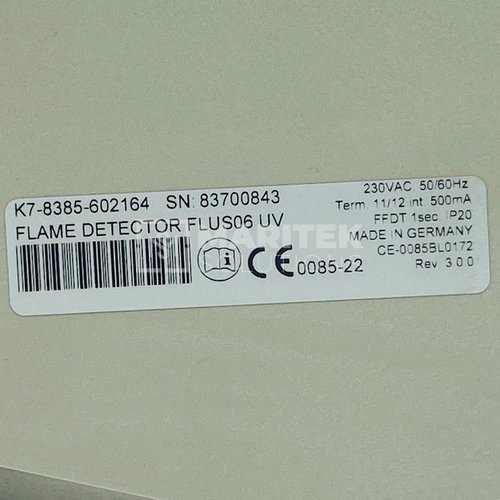 Saacke FLUS 06 UV-based Flame detector unit _2 Saacke FLUS 06 UV-based Flame detector unit