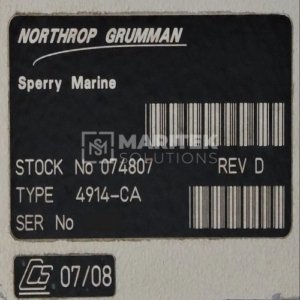 Northrop Grumman Sperry Marine 4914-CA Navigat Digital Gyro Compass