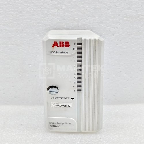 ABB IOR810 S800 GATEWAY MODULE SYMPHONY PLUS