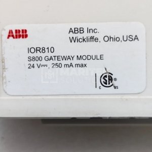 ABB IOR810 S800 GATEWAY MODULE SYMPHONY PLUS