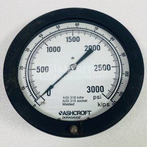 Ashcroft Duragauge Industrial pressure gauge (0 to 115 kips)