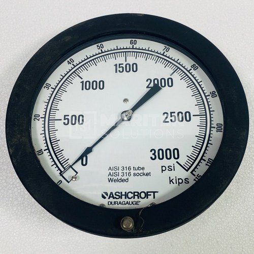 Ashcroft Duragauge Industrial pressure gauge (0 to 115 kips)