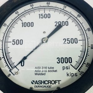 Ashcroft Duragauge Industrial pressure gauge (0 to 115 kips)