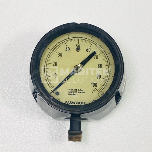 Ashcroft Industrial pressure gauge (0 to7Bar)
