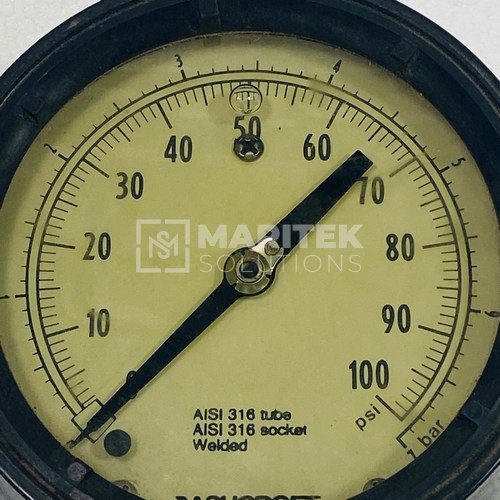 Ashcroft Industrial pressure gauge (0 to7Bar)_4 Ashcroft Industrial pressure gauge (0 to7Bar)