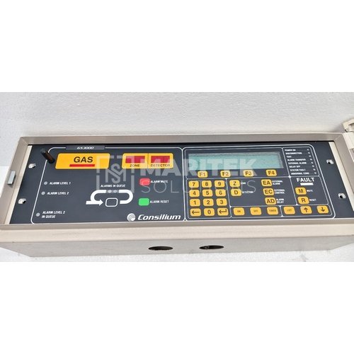 CONSILIUM GS3000 MARINE GAS DETECTION SYSTEM CONTROL PANEL_2 CONSILIUM GS3000 MARINE GAS DETECTION SYSTEM CONTROL PANEL