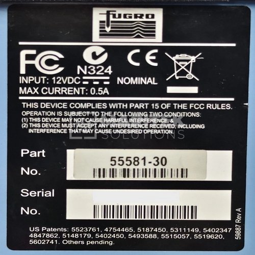 FUGRO SEASTAR 8200 HP SATELLITE POSITIONING RECEIVER MODULE _2 FUGRO SEASTAR 8200 HP SATELLITE POSITIONING RECEIVER MODULE