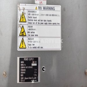 JRC NBD-2250 POWER SUPPLY UNIT