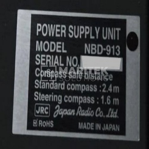 JRC NBD 913 POWER SUPPLY UNIT JRC NBD-913 POWER SUPPLY UNIT