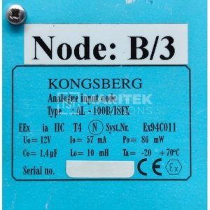 Kongsberg AL-100B/18FX Analogue Input Node