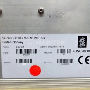 Kongsberg ESU-EXT Engine Safety Unit (8100307 REV. A3)