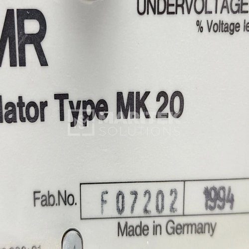 MASCHINENFABRIK REINHAUSEN MK20 SOLID-STATE VOLTAGE REGULATOR MASCHINENFABRIK REINHAUSEN MK20 SOLID-STATE VOLTAGE REGULATOR