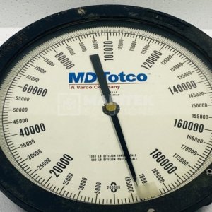 MD Totco SW06CBJ2000CN71AN1 Industrial weight or pressure indicator gauge