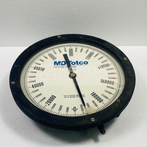 MD Totco SW06CBJ2000CN71AN1 Industrial weight or pressure indicator gauge