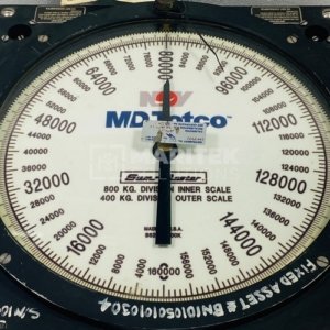 MD Totco WTS122K-SASSMS1 NOV Weight Indicator