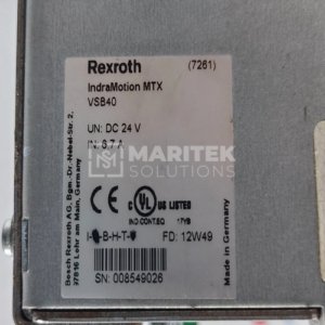 REXROTH INDRAMOTION MTX VSB40 INDUSTRIAL CONTROL PANEL