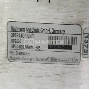 Raytheon Anschütz GmbH NP2015/25 Nautopilot control/operator unit model