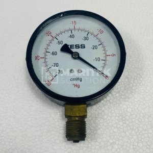 TESS Vacuum pressure gauge (-76 to 0 cmHg)