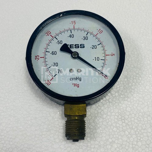 TESS Vacuum pressure gauge (-76 to 0 cmHg)