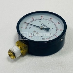 TESS Dual-scale analog pressure gauge (0 to 6 kg-cm2)