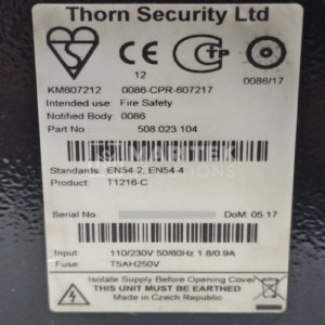 THORN TYCO T1216-C MARINE FIRE ALARM CONTROL PANEL