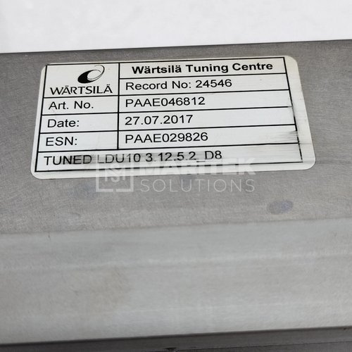 Wärtsilä 46MCT02 Display Panel Wartsila 46MCT02 Display Panel